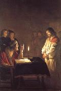 Gerrit van Honthorst, Christ Before the High Priest